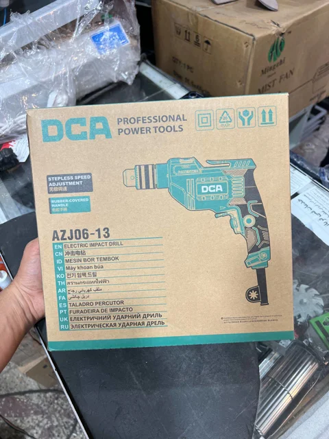 دریل چکشی ۷۱۰ وات دی‌سی‌ای (DCA) مدل AZJ06-13