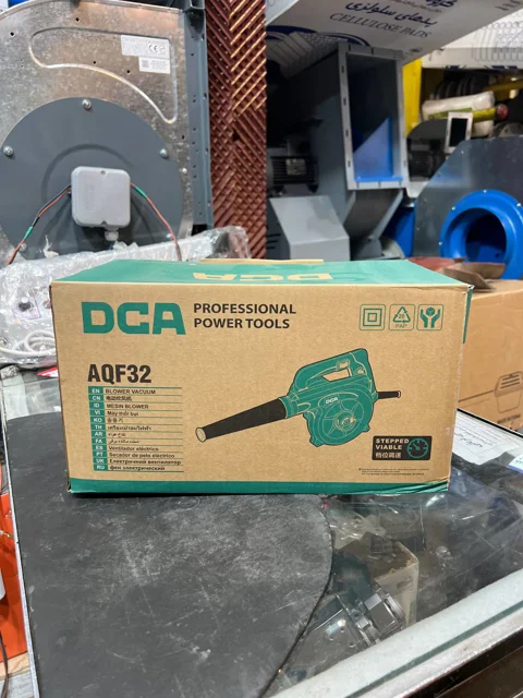 دستگاه دمنده و مکنده (بلوور) حرفه‌ای DCA مدل AQF32 (دیمردار - ۶۸۰ وات)