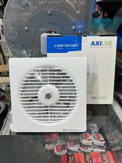 هواکش لوله ای دمنده پروانه 20 قاب 27 در 27  VBX-20S2S