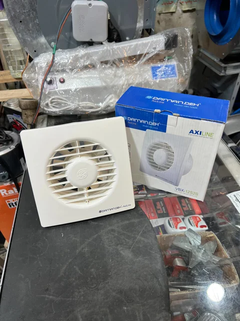 هواکش لوله ای 12 دمنده قاب 18 در 18 مدل VBX-12S2S
